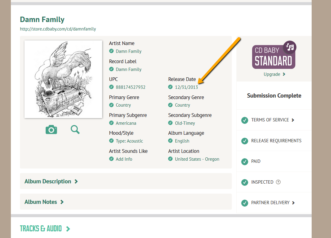 Why Is My Album Not On Spotify Or Any Partners Cd Baby Help Center